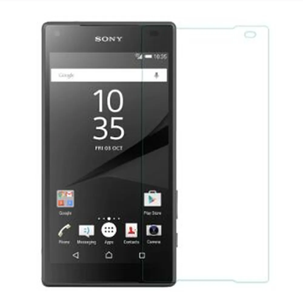 Закаленное стекло 9H для Sony Xperia Z5 Compact оригинальная Взрывозащищенная защитная