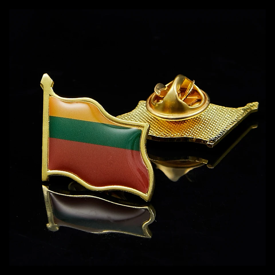 

Lithuania Collectible Metal Pin Flag Badge for Clothing Lapel Ornament