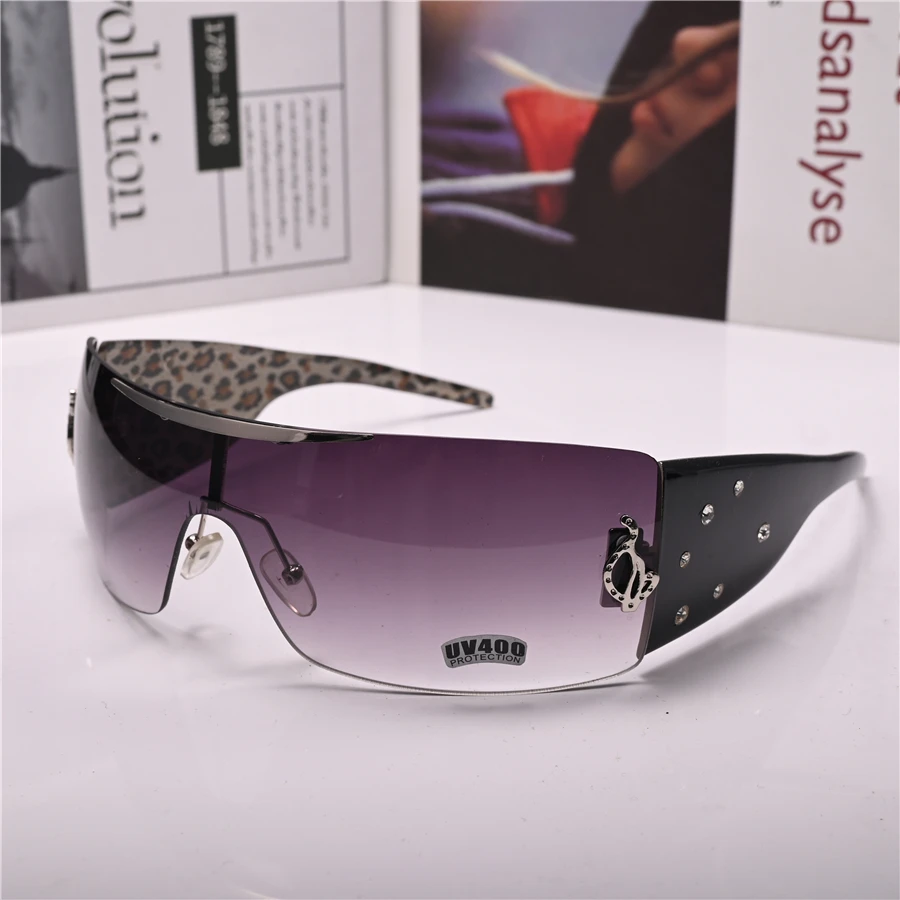 

Узкие женские модные солнцезащитные очки, брендовые солнцезащитные очки, цельные линзы, антибликовые, стимпанк, женские, для вождения, мужс...