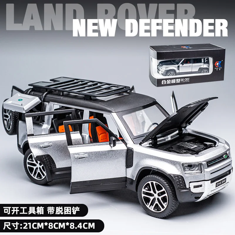 1:24 Land Rover Range Модель автомобиля Suv имитация звука светильник коллекция