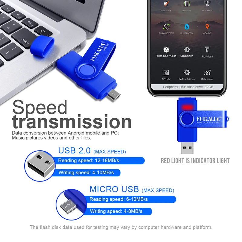 Красочный OTG USB флэш накопитель высокоскоростной Usb 2 0 128 Гб 64 ГБ 32 16 в 1 Micro карта
