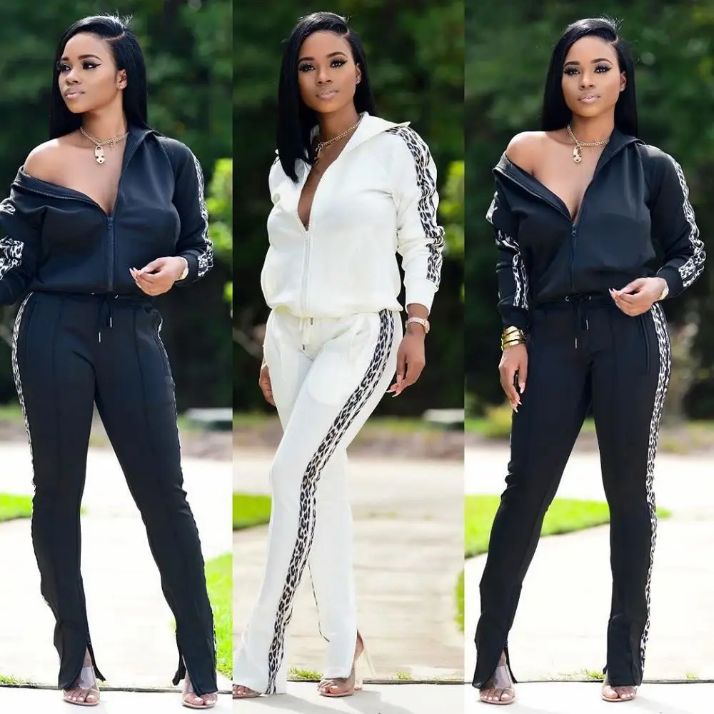 Wjustforu спортивный костюм в стиле пэчворк с леопардовым принтом для женщин куртка