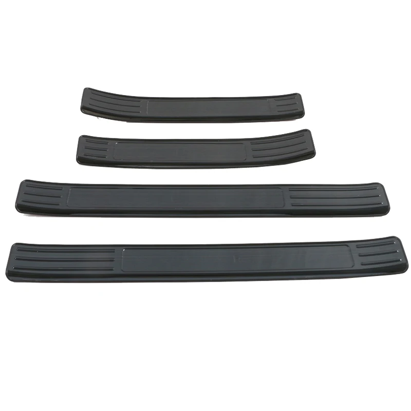 Стайлинг автомобиля 4 шт. накладка из нержавеющей стали внешний порог двери