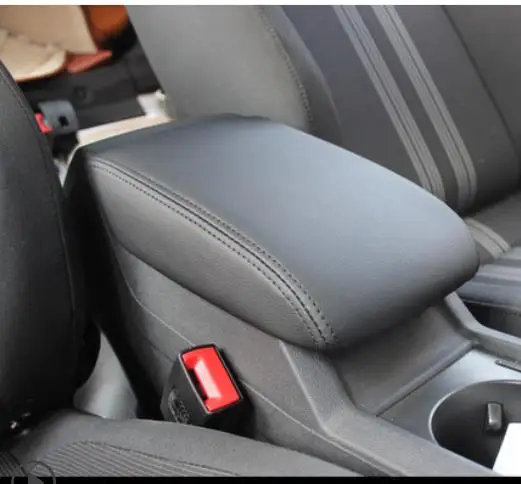Подлокотник кожаный чехол для Audi A3 A4L A6L из микрофибры центральный подлокотник Q3 Q5