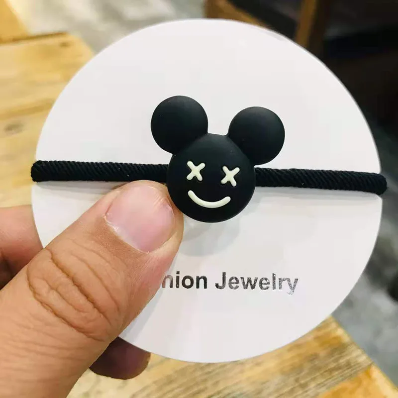 

Creative New Style Carton Cow Animals Hair Band Korean Style Hair Rope Fashion Hair Ring Simple Nice Style All Matched Headpiece