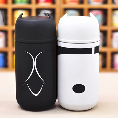 220 мл Портативный с милой пандой совой для детей термос чашка Нержавеющая сталь