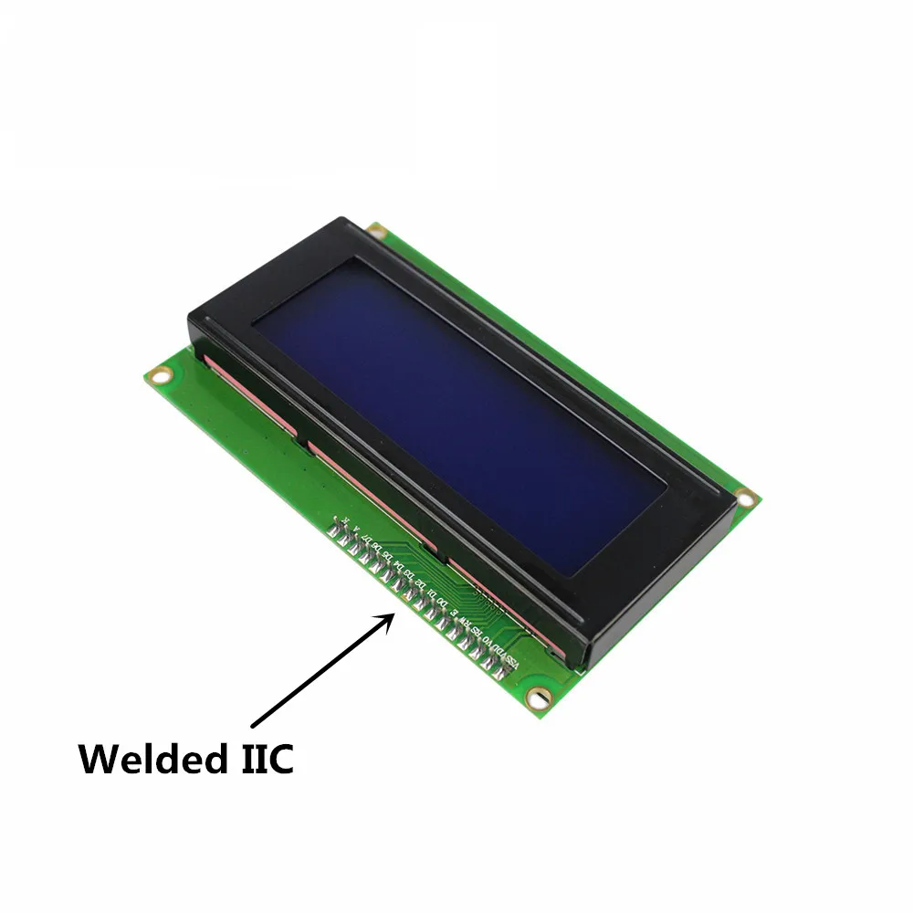 ЖК дисплей 2004 I2C 20x4 2004A синий/зеленый экран SPLC780D AIP31066 символов LCD IIC модуль адаптера