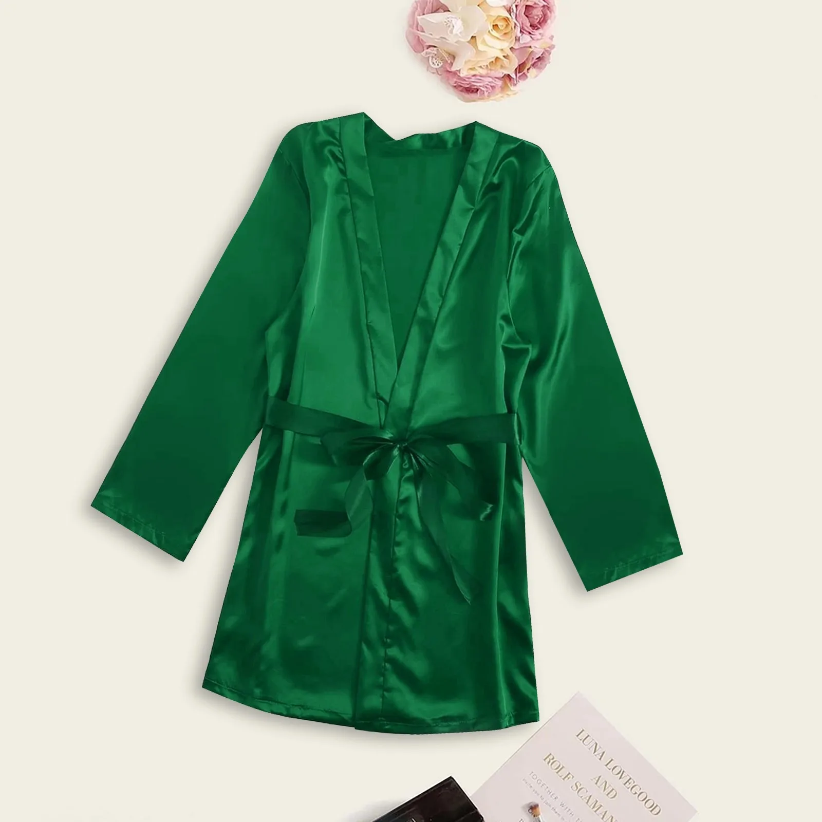 

Satin Silk Pajamas Women Nightdress Lingerie pajamas for women home clothes nightie Satin Lace Sleepwear Nightdress