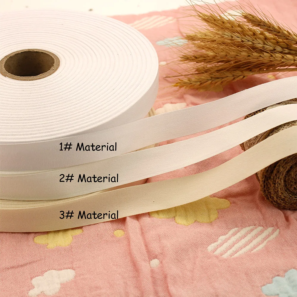 Sewing Labels 500 pieces，Personalized Brand Custom Logo Cotton Tags Business Name machine 12mm x 60mm (MD5102) | Дом и сад