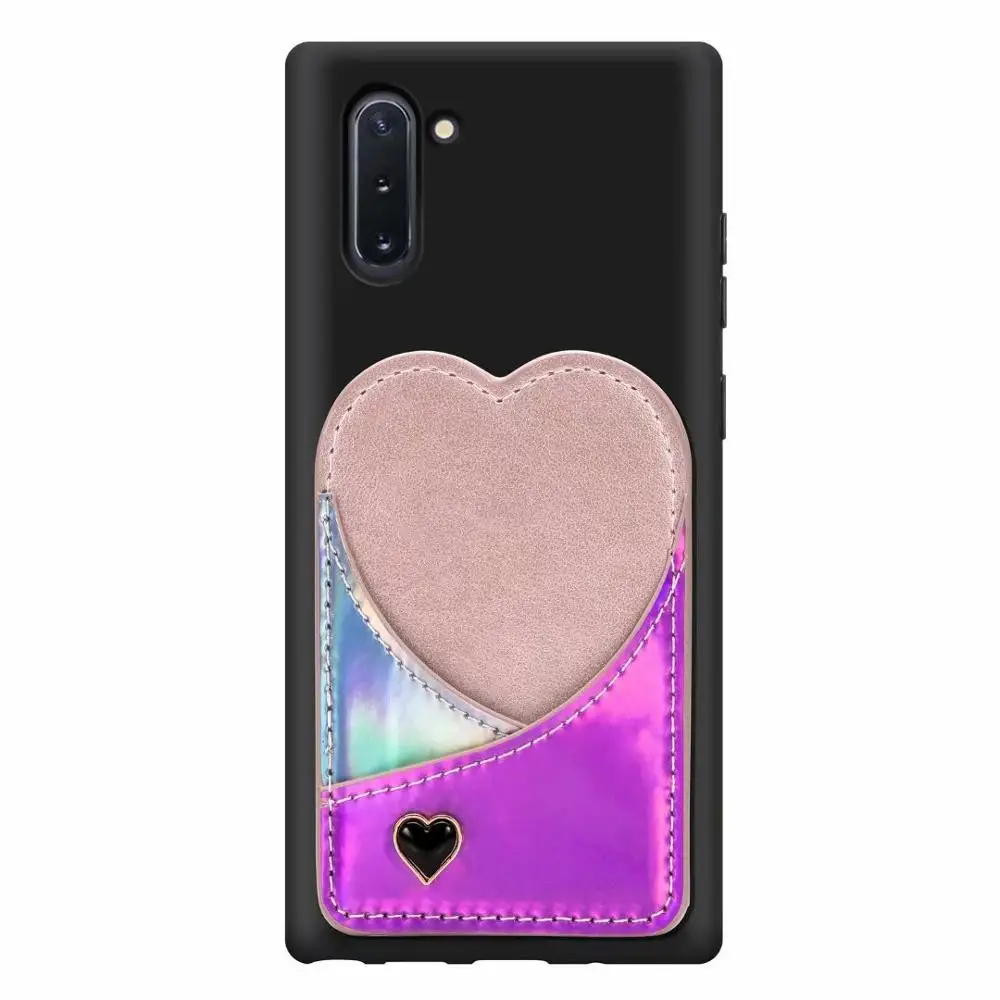 For Samsung Galaxy Note 10 Plus Case plus pro Silicone Candy Color Fashion laser love card package Cover |