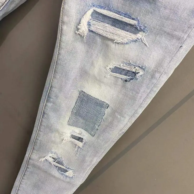 Mens Ripped Jeans, Dsquared2 Authentic Classic Jeans, New Arrival 2021, 2021, DSQ070