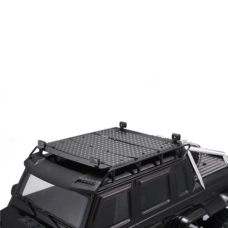 

FBIL-for TRAXXAS TRX-4 TRX4G500 TRX-6 G63 6X6 Roof Luggage Rack DIY Remote Control Car Accessories Luggage Rack