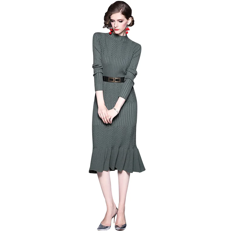 

DROWYD Queen Sexy Tight Knit Cotton Midi Dress for Women Fashion Girl Bohemian Stretch Dress Elegant Club Party Dresses Vestidos