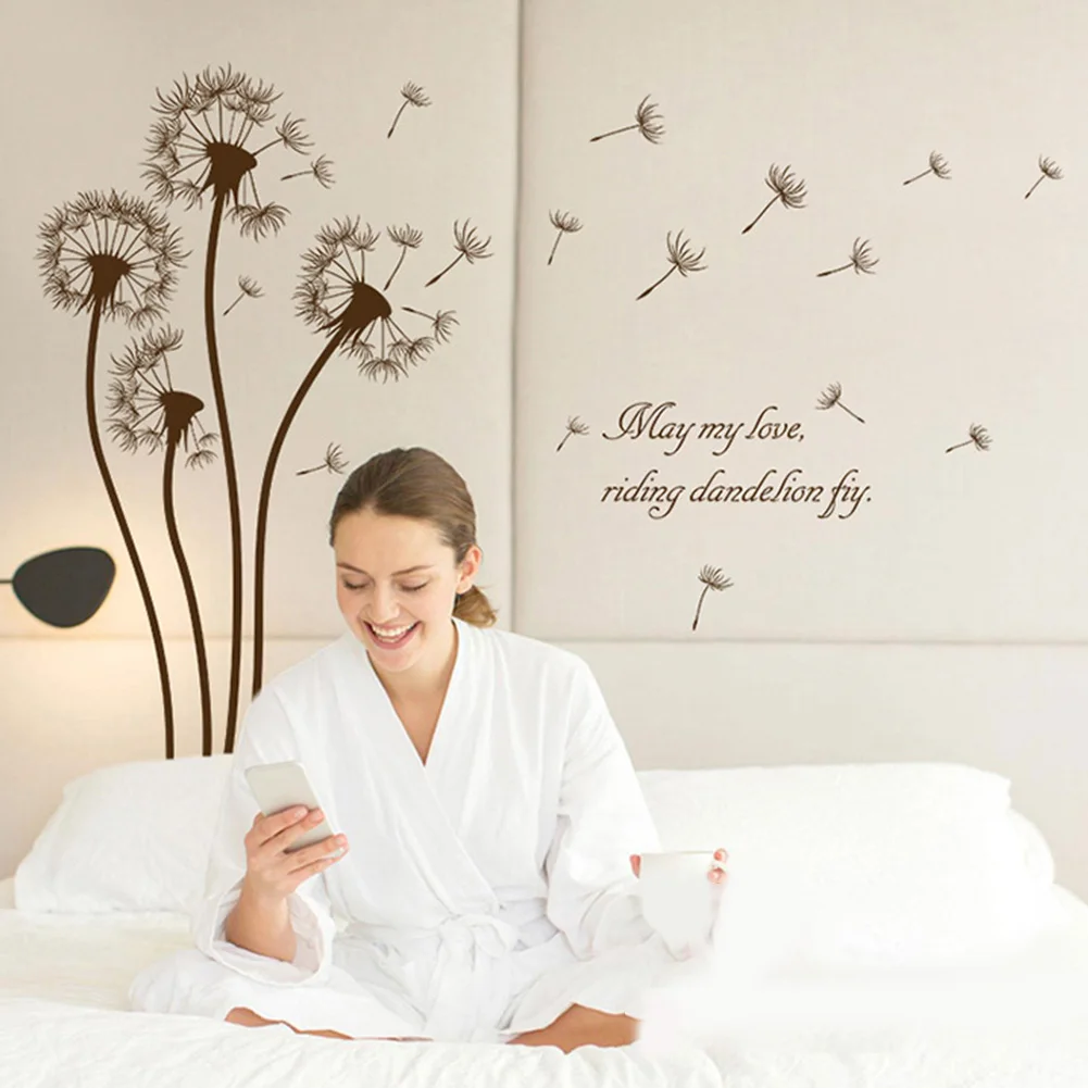 Диван фон ПВХ Многоцелевой фестиваль Гостиная Водонепроницаемый Одуванчик узор