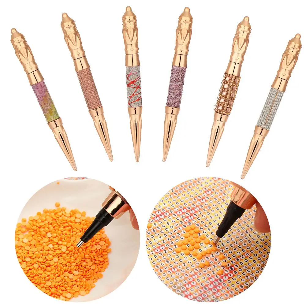 5D алмазная живопись ручка блеск блестящая точка сверло ручки вышивка крестиком