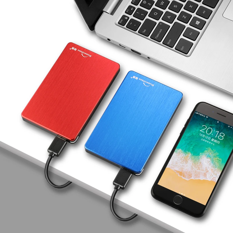 Портативный внешний жесткий диск Blueendless USB 2 5 дюйма 1 ТБ ГБ 500 Гб 320 для настольных