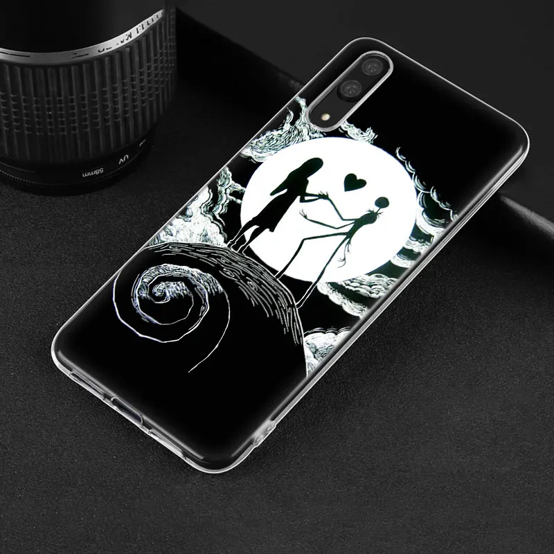 007 Кошмар перед Рождеством Джек Скелет чехол для huawei P30 P20 Pro P10 P9 P8 Lite P Smart Z Plus NOVA 3 3i 5i 5Pro - Цвет: 007
