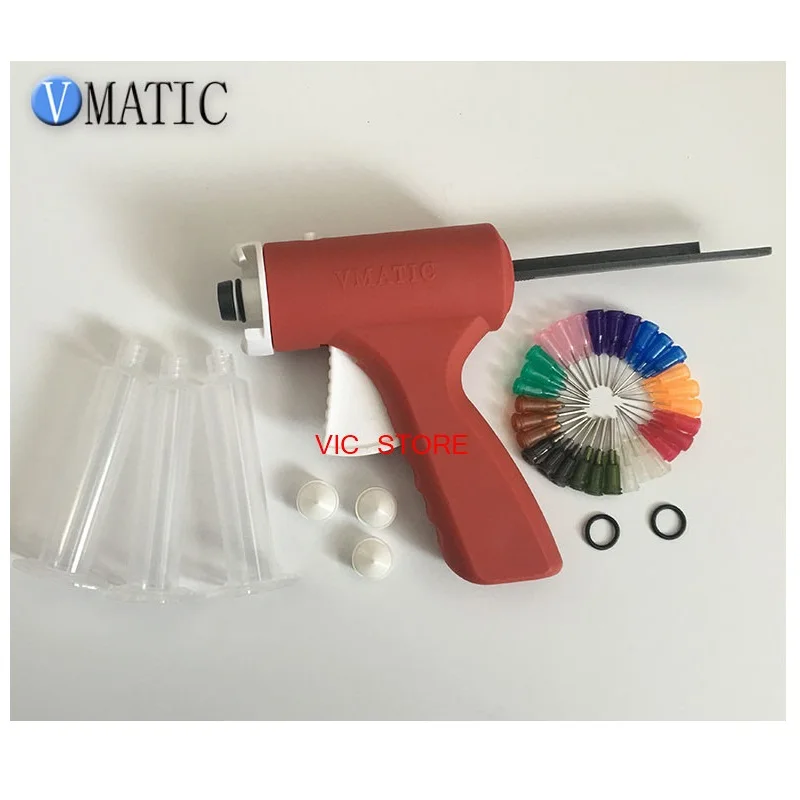 

Quality 10Ml/Cc Manual Dispenser Dispensing Single Liquid Epoxy Resin Glue Caulking Gun With Syringe & Needles