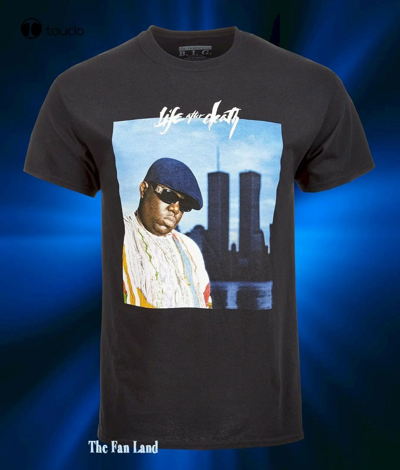 

New Notorious B.I.G Biggie Smalls World Trade Center Mens Vintage T-Shirt Unisex