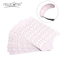newcome 70pairsset practice paper sticker eyelash extension under eye patches false eyelash pad tips stickers makeup tools