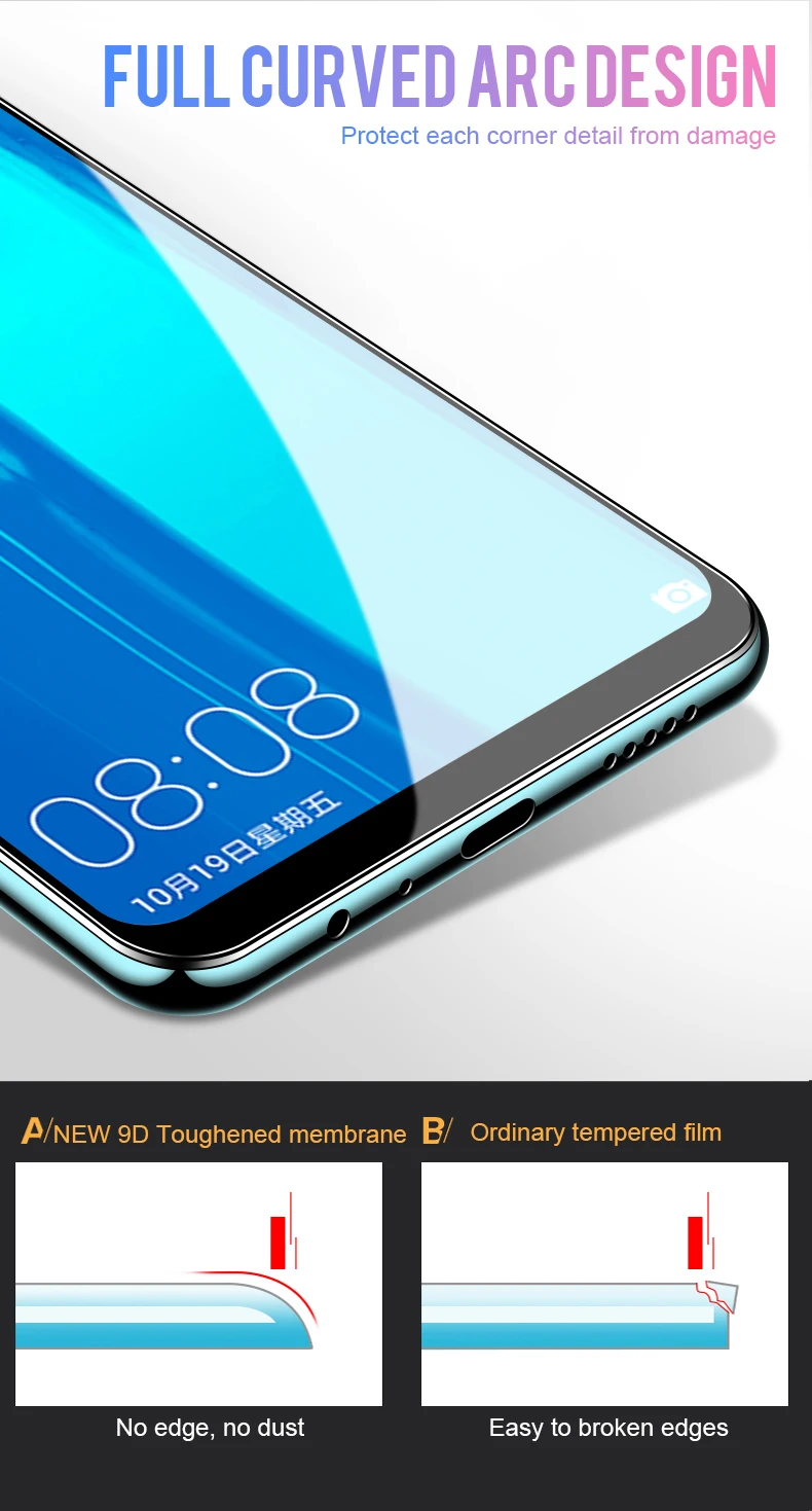 5D 6D 9D Полный Клей закаленное стекло для Asus Zenfone 5Q 5 Lite ZC600KL Max Plus M1 ZB570TL ZB555KL Selfie ZB553KL защита экрана