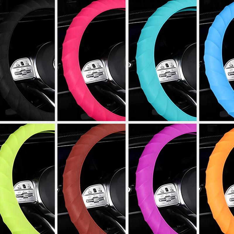 Силиконовая перчатка на рулевое колесо мягкая кожа мягкий силиконовый чехол