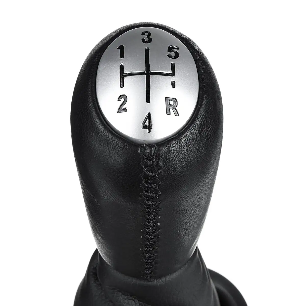 5 Speed Maunal Car Gear Shift Knob Lever with Boot Cover For Renault Clio 2 II 3 III Megane Scenic Kangoo Leather | Автомобили и