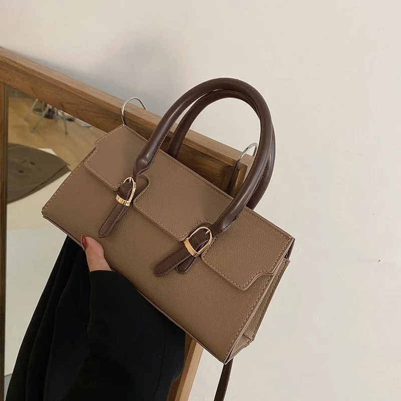 

High-quality Women's Autumn and Winter Large-capacity Shoulder Bag2021New Fashion Retro Female Bag Casual Handbag Messenger Bag