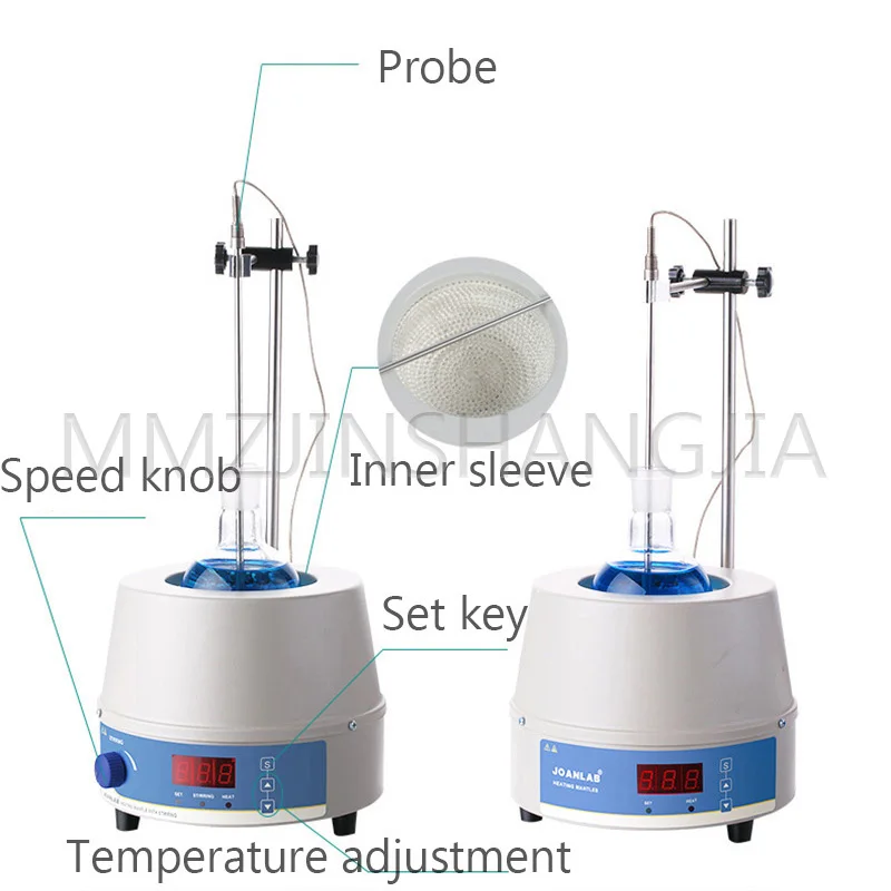 

Digital Display Temperature Control Electric Heating Jacket 250ML Accurate Temperature Control Heating Up Fast Electric Jacket