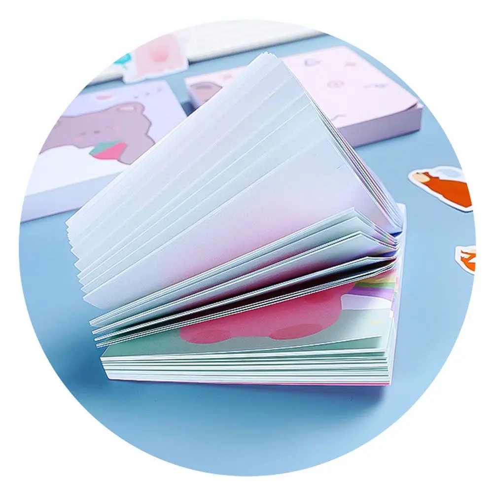 Блокнот для заметок с изображением неба облаков Луны 90 страниц стикеры