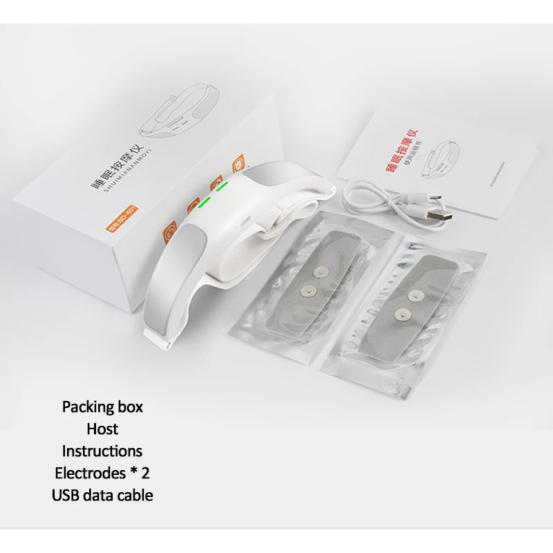 Массажер стимулятор сна Электрический массажер для головы монитор облегчение