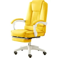 computer chair home lifting comfortable reclining ergonomic female anchor live gaming chair office macaron series