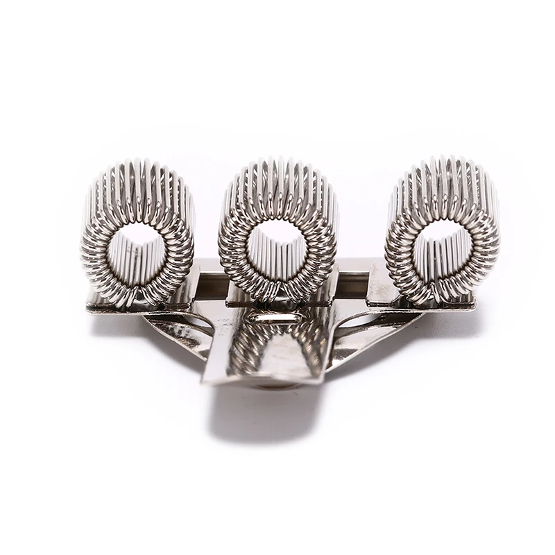 1 шт. Творческий тройной отверстие металлическая ручка держатель с зажимом для