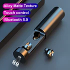 B9 наушники-вкладыши TWS Bluetooth наушники 5,0 беспроводной 8D, Hi-Fi, спортивные наушники с микрофоном наушники Музыкальная гарнитура для Xiaomi Samsung Huawei