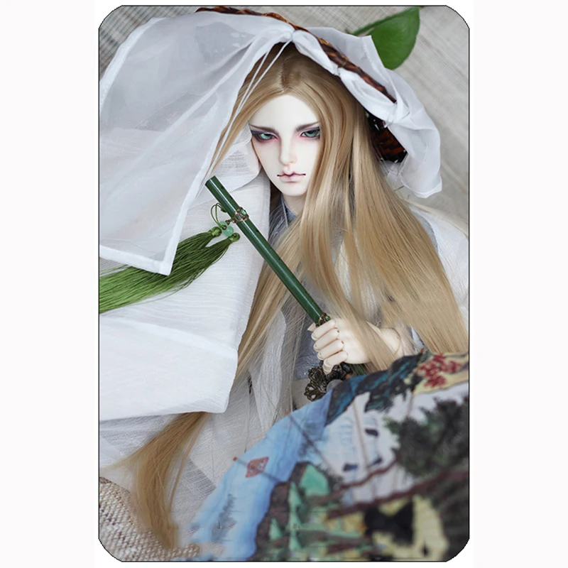 Allaosify Bjd парик 1 шт. Разделение Длина Sraight волос 1/3 1/4 1/6 1/8 кукла Древний китайский
