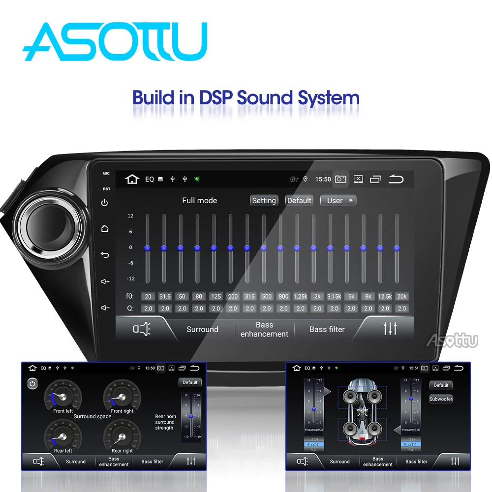 Asottu KI301 dsp px30 ips android 9,0 автомобильный dvd для Kia k2 RIO 2010 2011 2012 2013 автомобильный Радио Стерео dvd gps