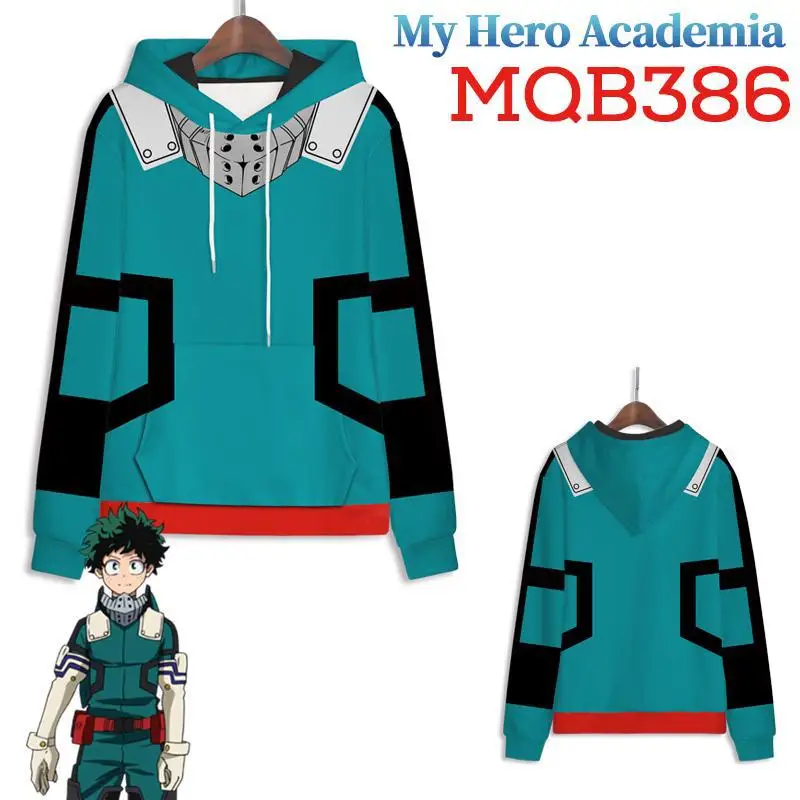 

Coshome Anime Boku No My Hero Academia Cosplay Costumes Hoodies H Sweatshirts Bakugou Todoroki Shoto Spring Jacket Coat