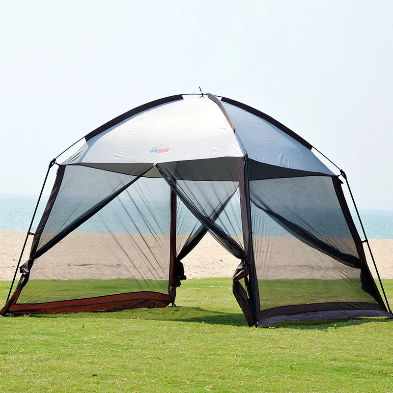 

Beach Big Canopy Portable Tent Pergola Awning Outdoor Outing Sunscreen Fishing Simple Tents Sunshade And Rainproof Shed