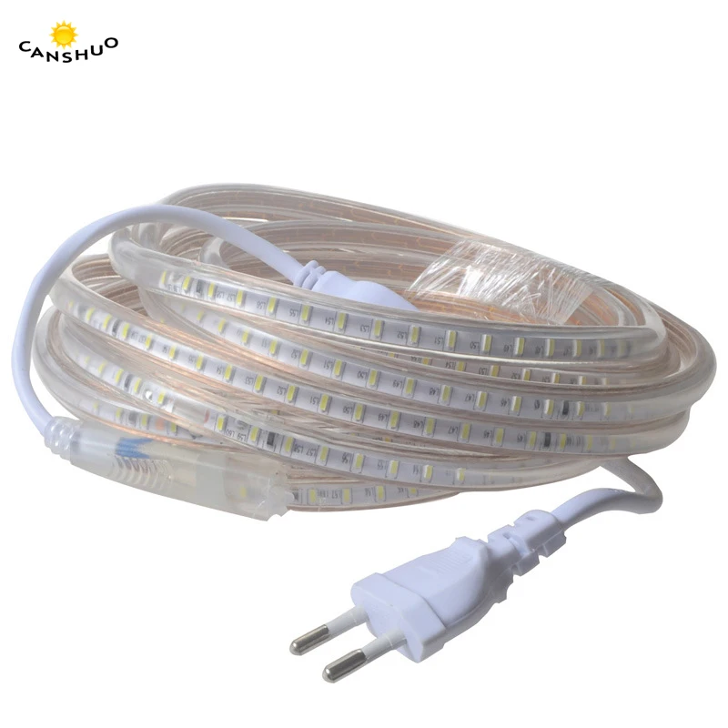 СВЕТОДИОДНАЯ лента SMD 3014 120 В переменного тока светодиодов/м IP67 водонепроницаемая