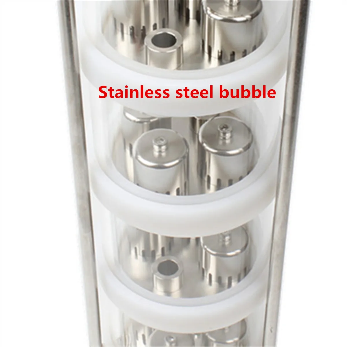 Медная Пузырьковая Колонна Из Нержавеющей Стали для дистилляции с 5 секциями