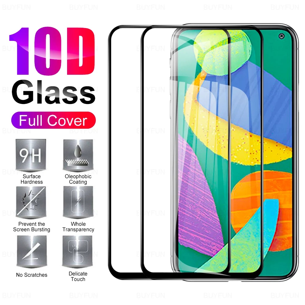 

Закаленное стекло для Samsung Galaxy F52 5G, Защита экрана для Samsung F52 SM-E5260 6,6 дюймов, прозрачная пленка
