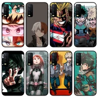 anime hero black silicone phone case for vivo y20 y30 y50 y53 y52 y31 y53 y18 y19 y15 y12 y51 y85 y97 y70s y12 y11 case