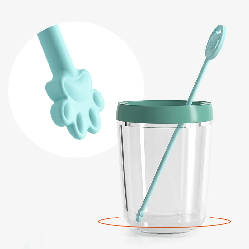 

Cute Bear Bottle Stirring Rod Milk Large Drink Complementary Food Food Practical Long Handle Stirring Rod safe for baby to use