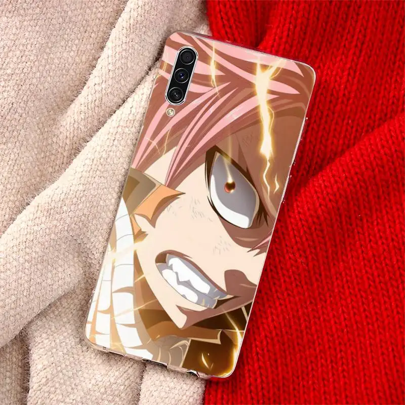 

Japan anime fairy tail Phone Case For Samsung Galaxy S5 S7 S8 S9 S10 S10e S20 edge plus lite