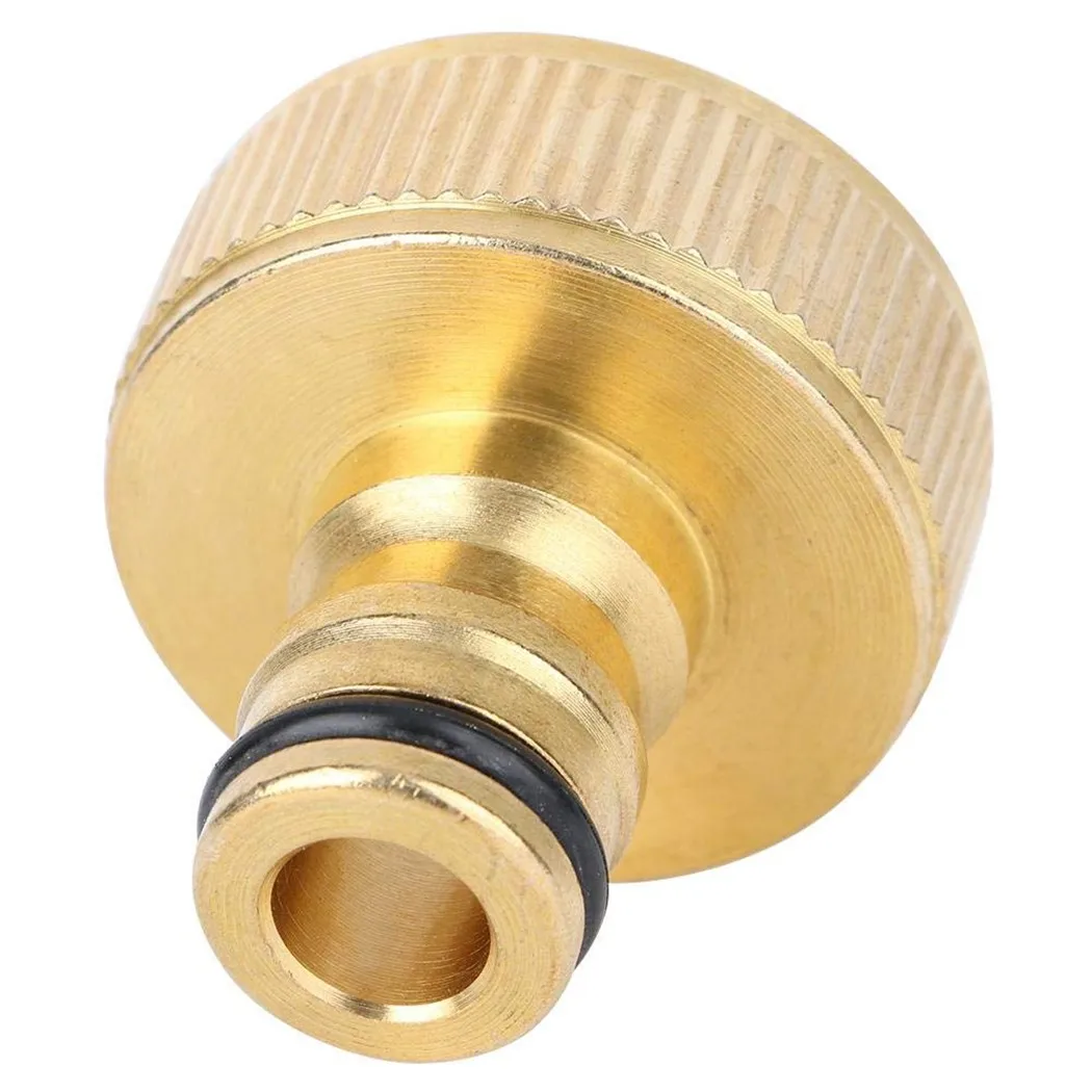 

2pcs Hose Connector Accessory Brass Fitting Garden Tap Hose Pipe Pack Tools