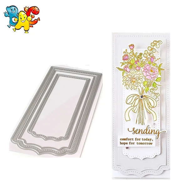 Фоновые Вырубные штампы для сделай сам скрапбукинга/фотоальбома декоративное