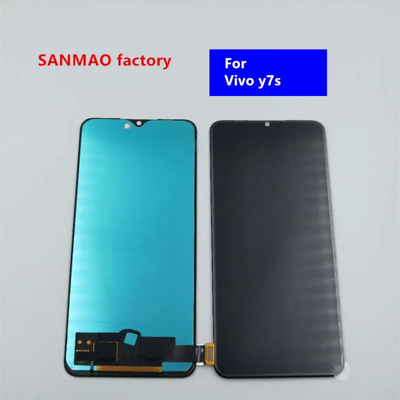 ЖК дисплей AMOLED для VIVO Y7S сенсорный экран в сборе сменный аксессуар|Экраны