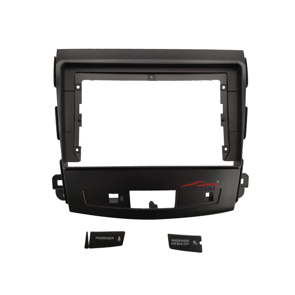 9 Inch Car Fascia Trim Kit For Mitsubishi Outlander 2008-2012 Double Din Dvd Fascias Audio Fitting Adaptor Panel Frame | Автомобили и