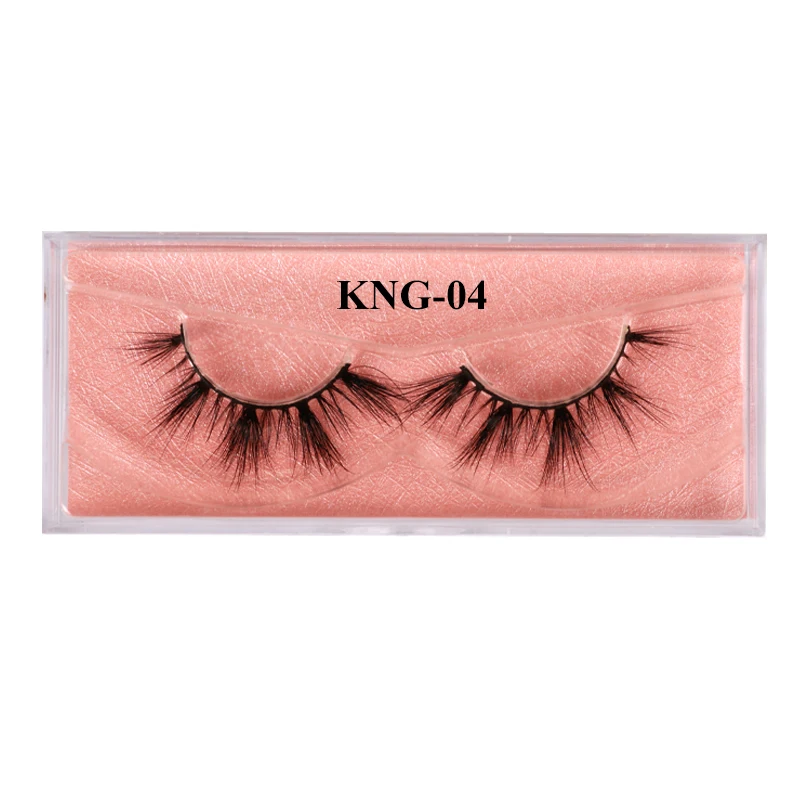 KNG-04 Накладные ресницы Eyewin, 3D, норковые ресницы,, без грубости, ресницы, ресницы, драматические, многоразовые, натуральные ресницы, популярные, накладные ресницы, макияж - Цвет: KNG-04