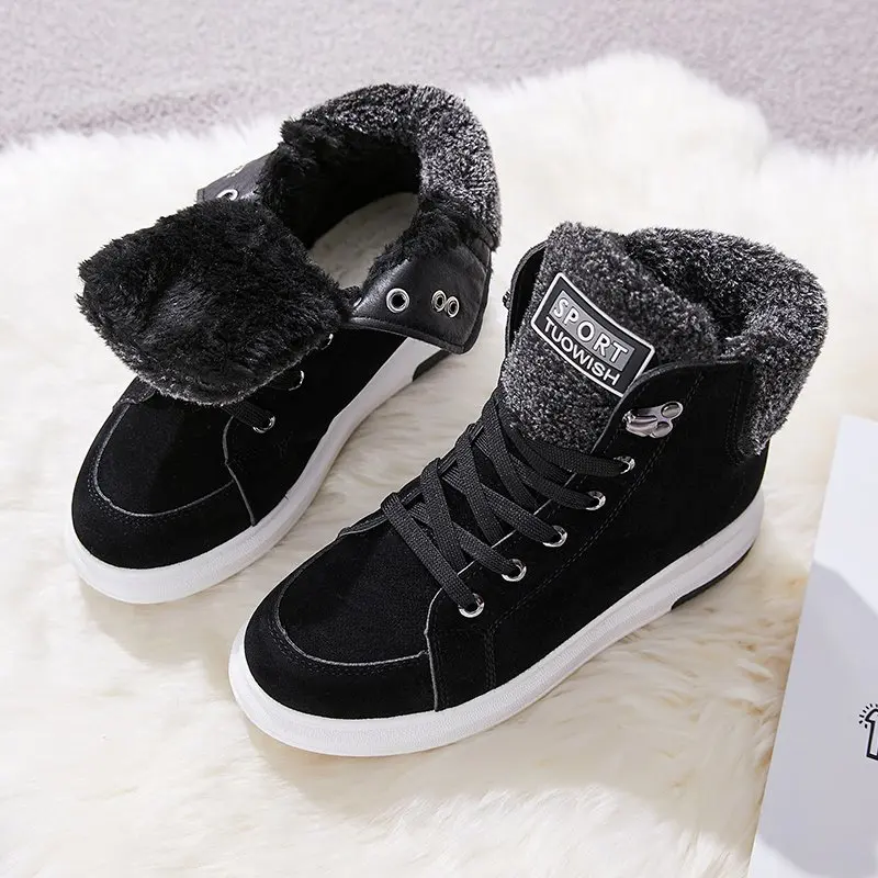 

Women Boots Winter Snow Boots Female Boots Duantong Warm Flat with Womens Shoes Tide Botas Mujer Hot Sale Women's Boots